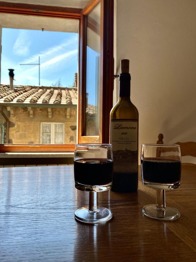Rifugio Via Francigena Lägenhet Radicofani Exteriör bild
